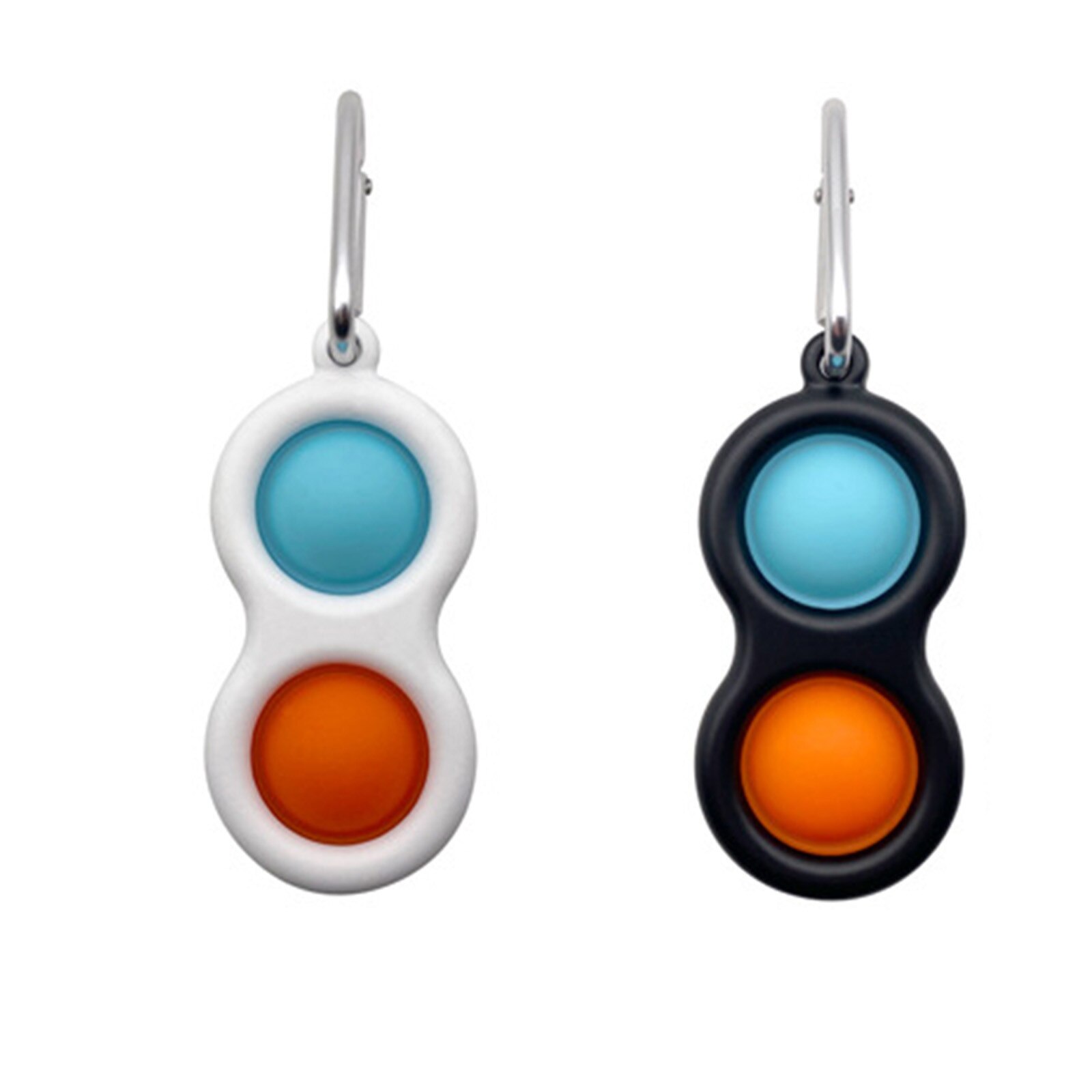 Fidget Simple fossetta giocattolo montessori giocattoli antistress mano Fidget Toy per bambini adulti autismo educativo precoce aghi speciali: L 2pc