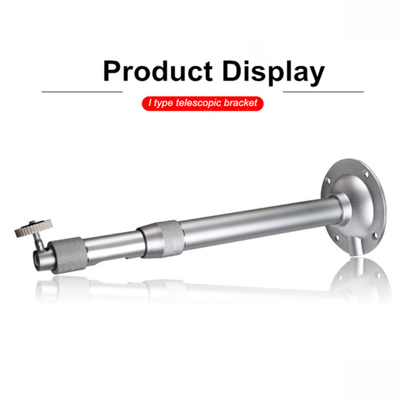 Aluminum Silver Ceiling Mount 20-40cm 30-60cm 40-80cm 60-120cm Expansion Adjustable Wall Mount Bracket For Projector CCTV Camera