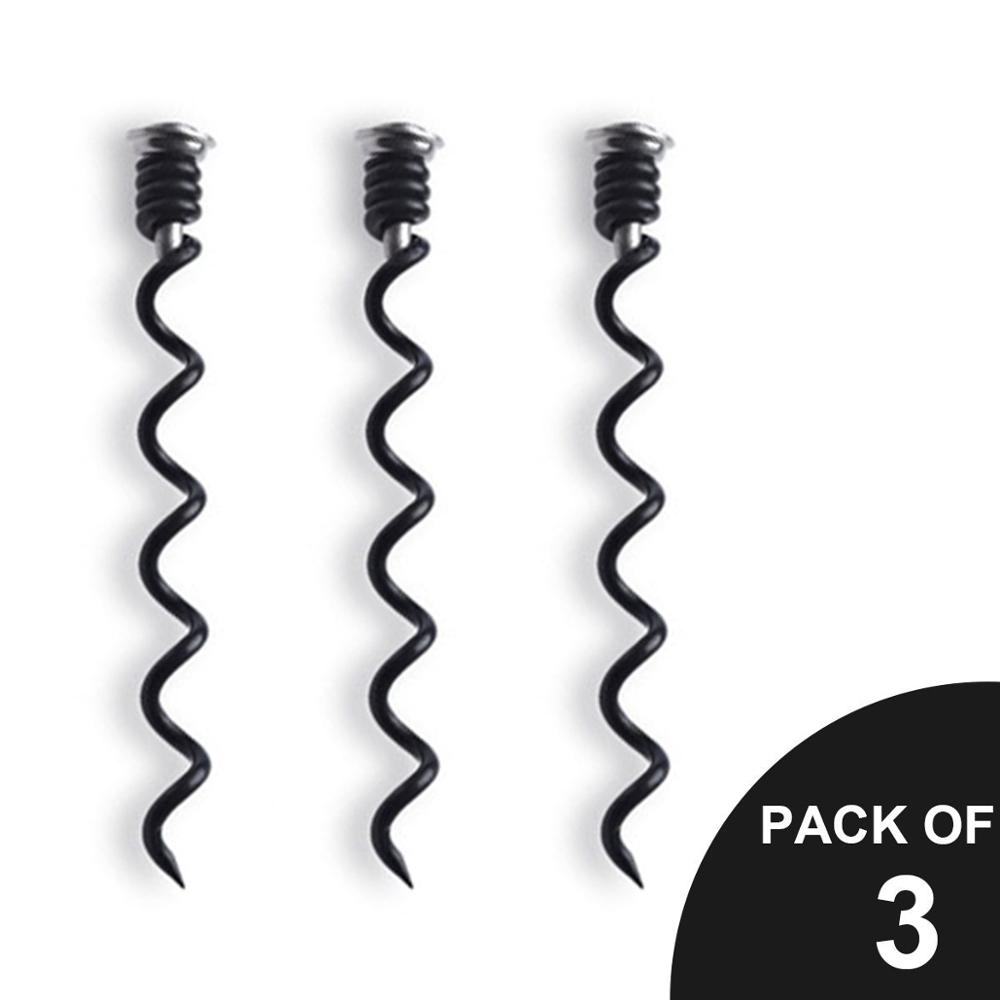Replacement Corkscrew Spiral/Worm for Rabbit and BestUtensils Wine Opener Waiter Corkscrew Wine opener Replacement Spiral: 3Packs