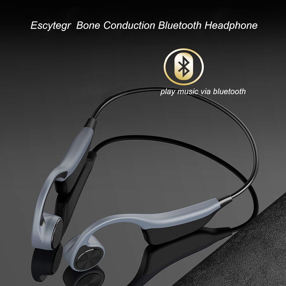 003 Bluetooth Headphone Bone Conduction Headset 8G/16G Memory Wireless Headphones For Android Sony Xiaomi Huawei Apple Earphones: no memory