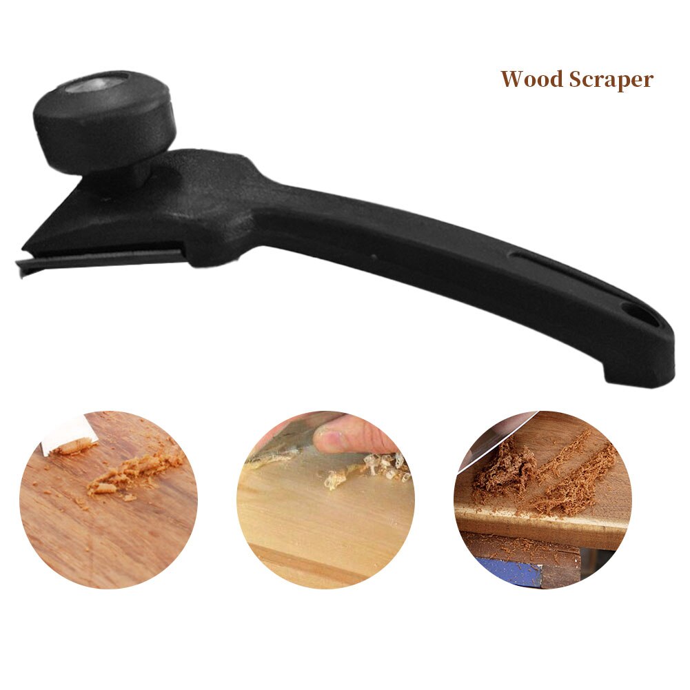 Durable Universal Portable Practical Black With Soft Grip Handle Wood Scraper 4 Sided Blade Construction Tool Removing Paint