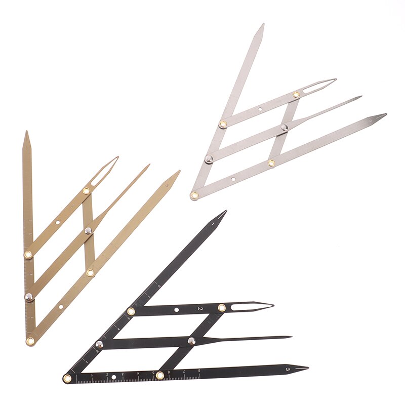 1pcs Stainless steel Golden Ratio Calipers Eyebrow Microblading Permanent Makeup Measure Tool Mean Golden Eyebrow Divider