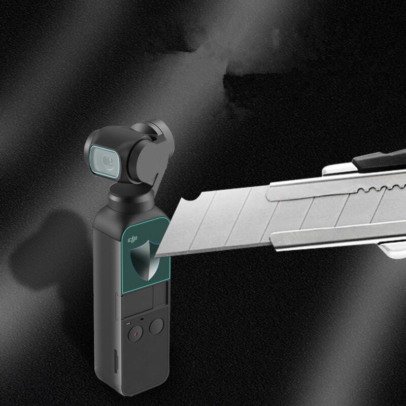 Orbmart 6 stk (3+3)  hd vanntett glasslinse + skjermbeskytter til dji osmo lomme håndholdt gimbal