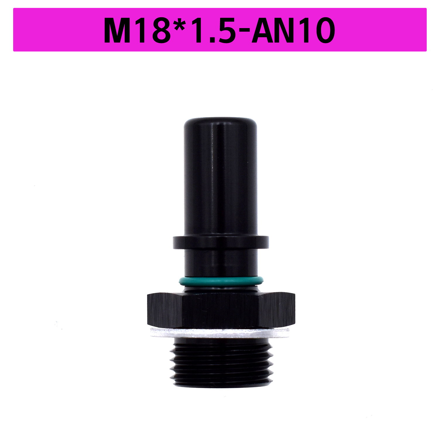 PTFE AN10 Al Alloy Straight45°90 Degree Swivel Hose End Fitting Quick Release Oil Hose Connector Universal Auto Modified Adapter: green