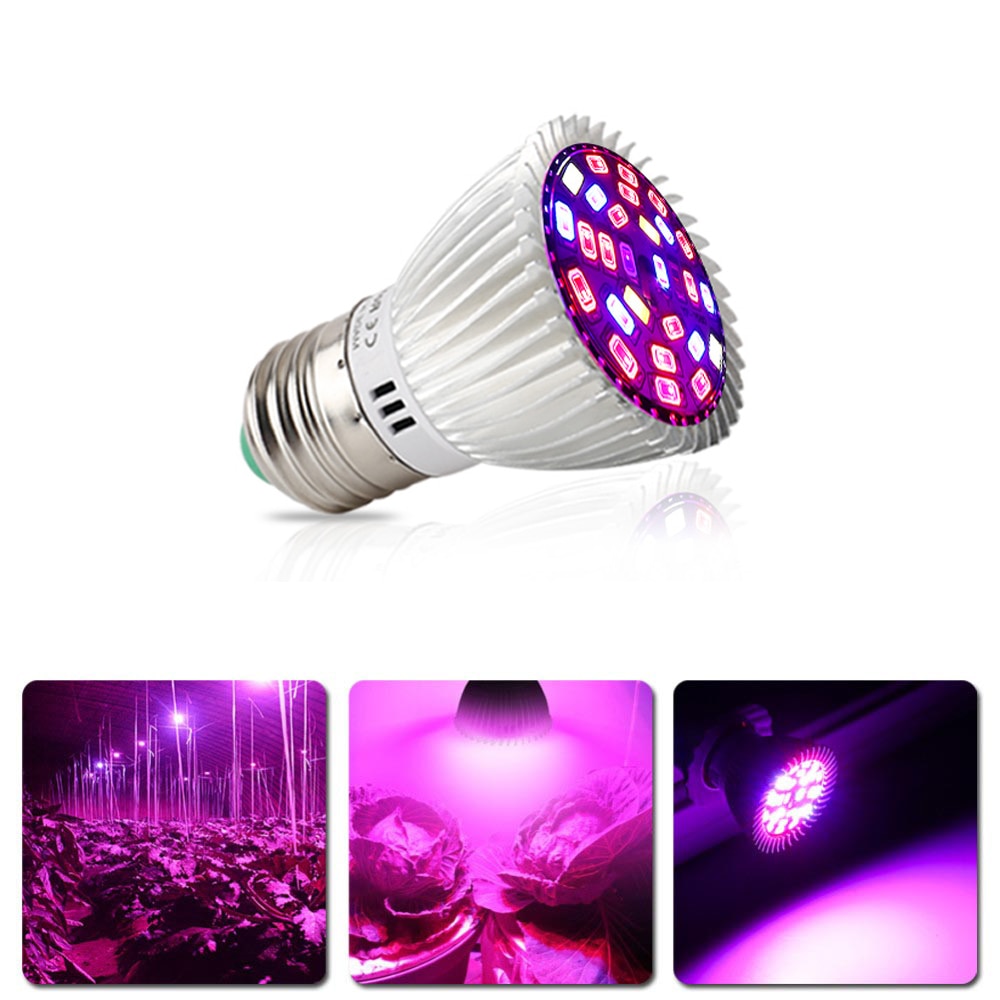 Planten led kweeklamp  e14/ e27/gu10/  phytolight uv ir phytolamp voor binnen bloemen groente zaden planten tent kas hydrocultuur
