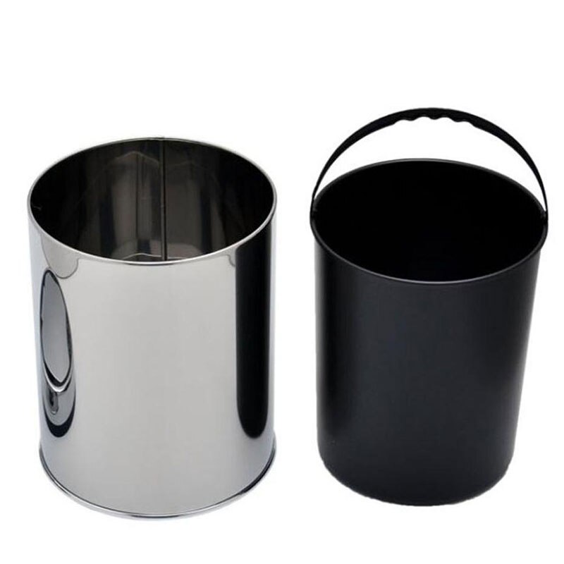 3 Liter Sensor Stainless Steel Dustbin Automatic Garbage Trash Can Waste bin Ash-bin Round Shape
