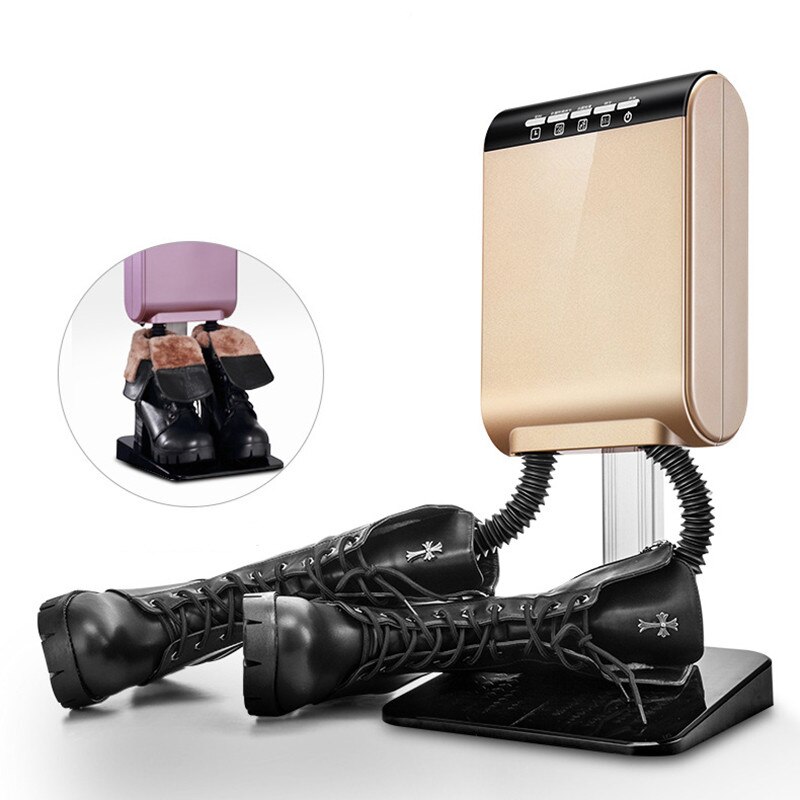 220V 190W Intelligent Electric Shoes Dryer Sterilization With Ozone Sterilizer Telescopic Adjustable Ultraviolet Home Shoe Dryer