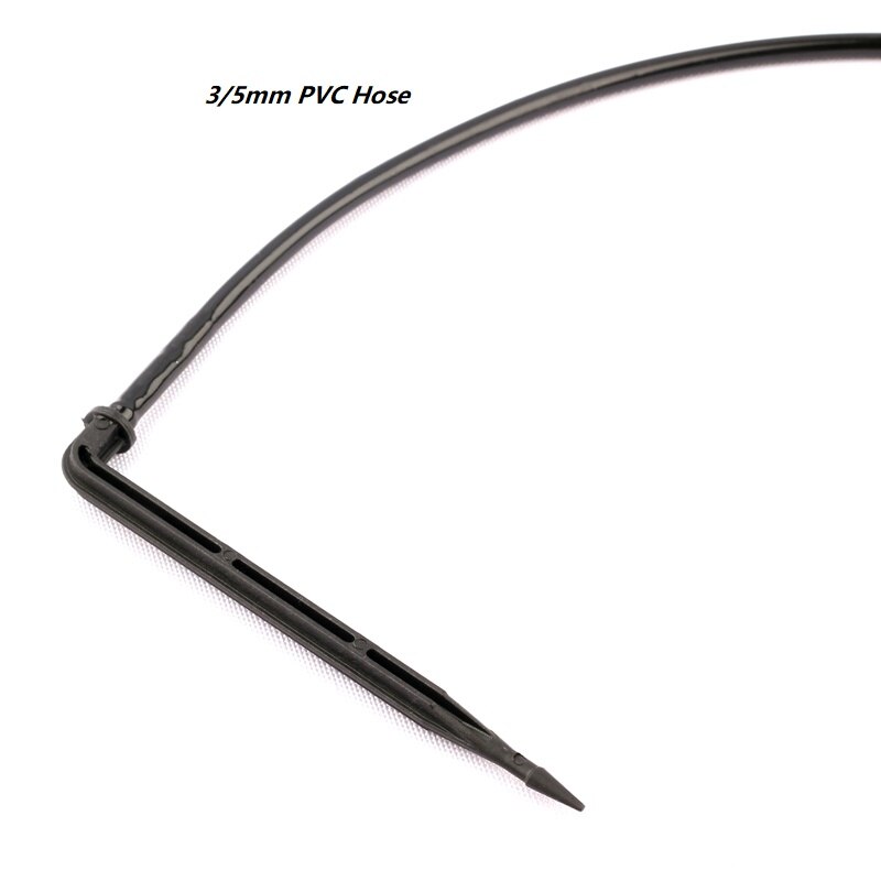 10pcs Bend Arrow Dripper Drops Micro Drip Irrigation Emitters Home Garden Pot Flower Succulent Plants Watering Parts