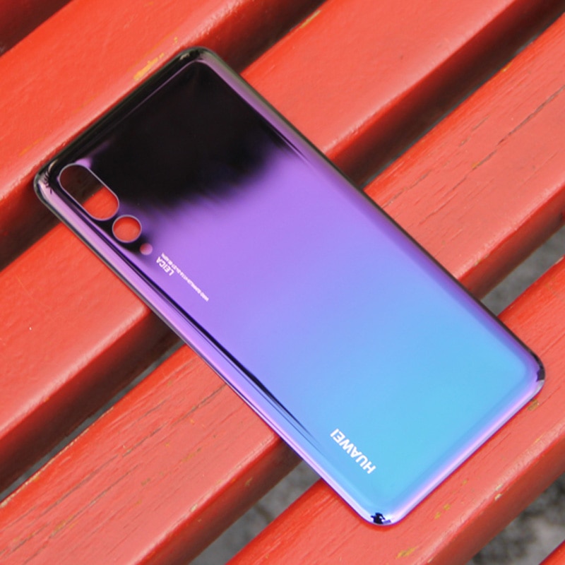 Huawei batterie d'origine verre couverture arrière porte pour Huawei P20 Pro porte boîtier arrière couverture arrière étuis de téléphone de protection