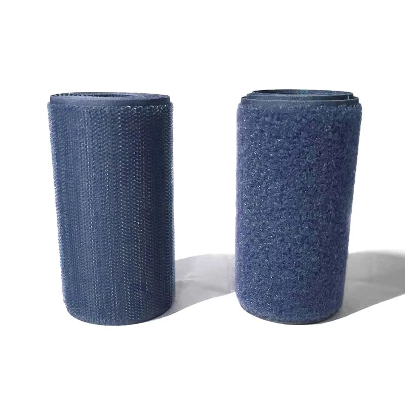 Velcros azules de 10cm de ancho sin gancho adhesivo con Cinta ajustable para coser cinta adhesiva cinta de velcro tira de costura