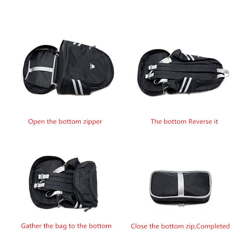 Mochila portátil independente de alta capacidade, bolsa para armazenar e organizar roupas, para mulheres, organizador de viagem, acessórios esportivos de fitness s2149