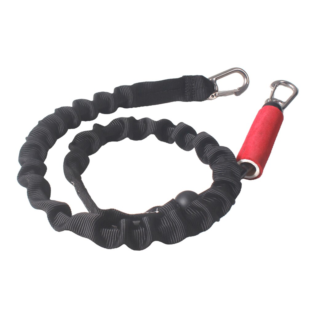 Heavy Duty Kitesurfing Kiteboarding Slider Release Kite Leash Attached with Clip Carabiner Hooks (100cm/40 inches)