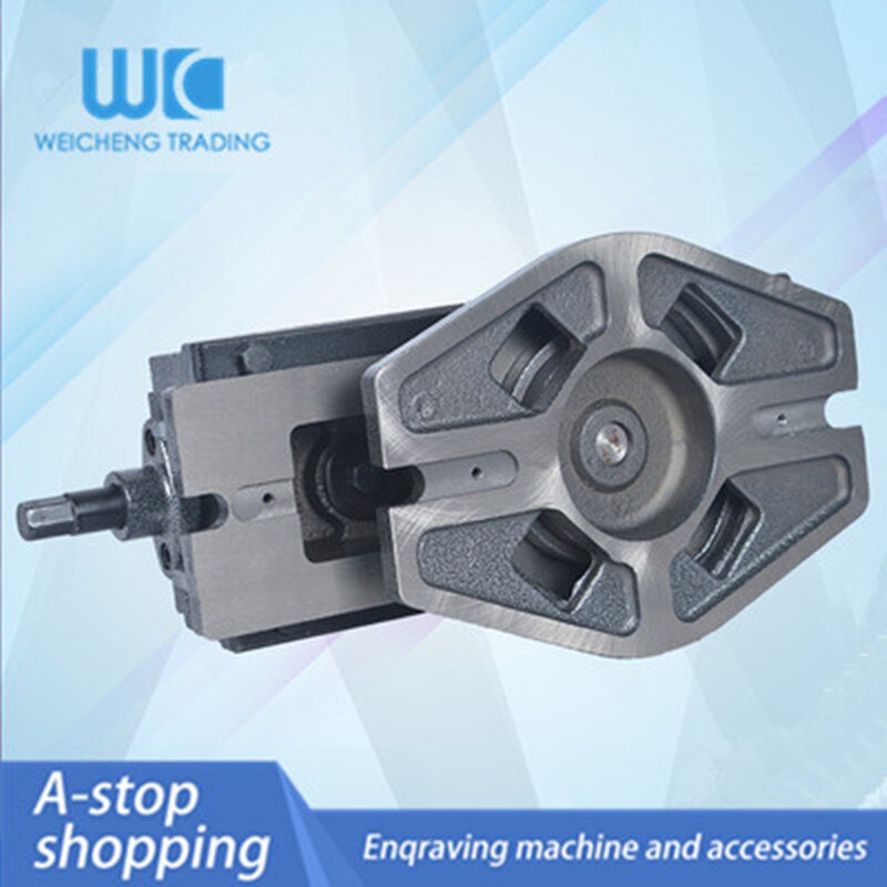 QH heavy-duty milling machine flat-nose pliers, drilling machine precision angle solid bench vise 4 inch