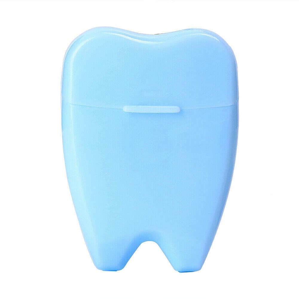 50 Stuks Draagbare Tandheelkundige Waxed Floss Met Sleutelhanger Voor Gum Tanden Cleaning Oral Care 15Meter Lange