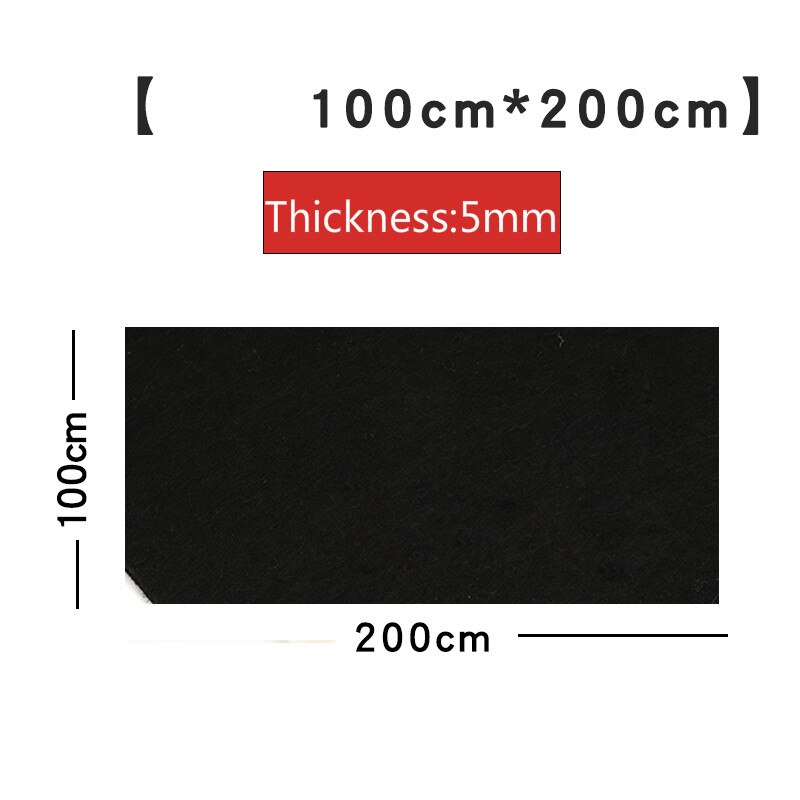 Verdikking Zachte Voelde Pad Peinture Feutre Zachte Chinese Kalligrafie Borstel Voelde Pad Inkt Schilderij Zachte Pad Tafel Mat Feutre Peinture: J