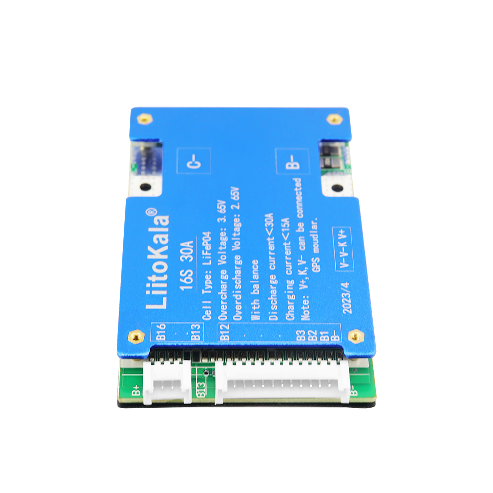 Liitokala 16s-48v30a-bms lifepo4 Batterie bilanz Lade platine Equalizer Temperatur schutz Equalizador für Escooter/E-Bike