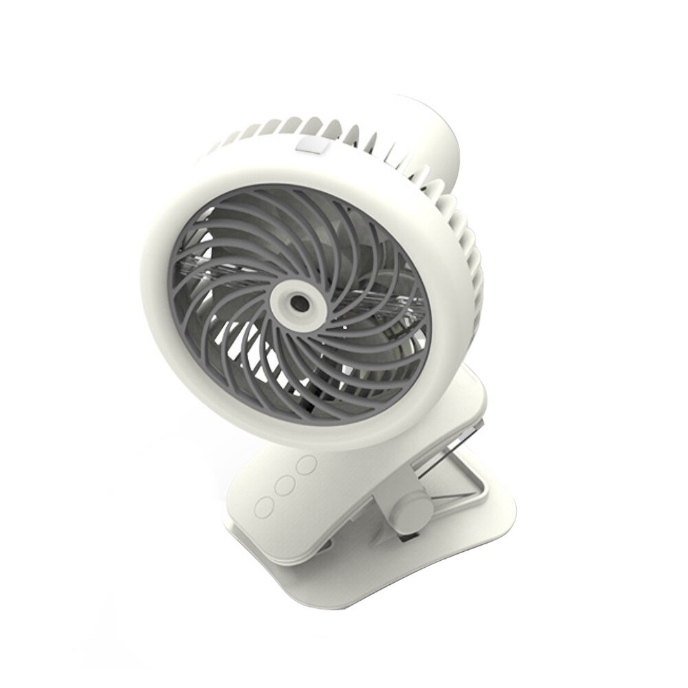 1 Pc Draagbare Mini Usb Fan Bureau Abs Elektrische Desktop Computer Tafel Fan Home Office Elektrische Fans Mini Ventilator Voor kantoor Fan: WHITE