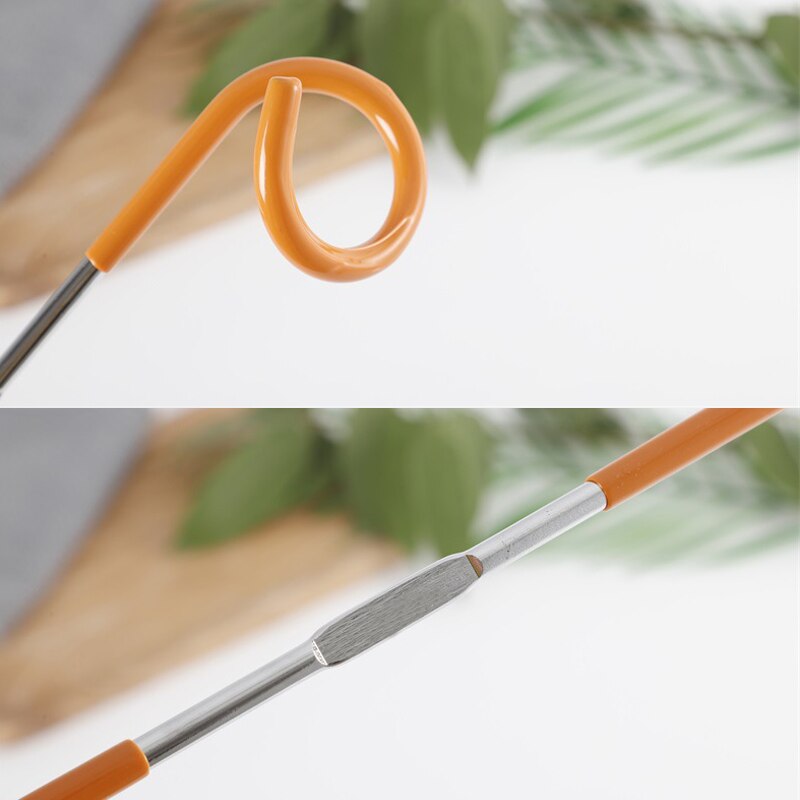 Stainless Steel Camping Hook Lamp Hanging Pole Hanger Outdoor Camping Equipment Portable TP