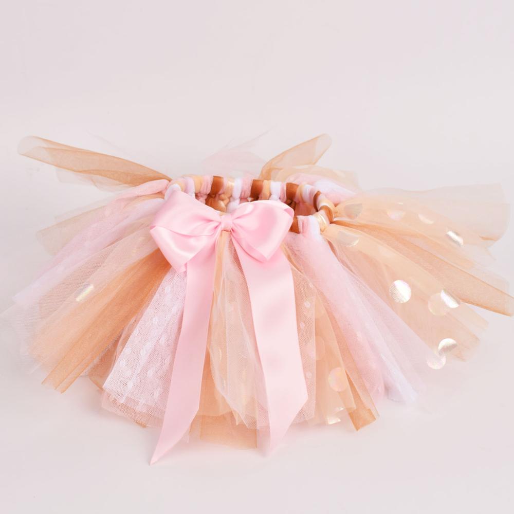 Kleurrijke Baby Meisje Tutu Rok Voor Baby Eerste Verjaardag Pasgeboren Foto Kostuum Props 0-4T cake Smash