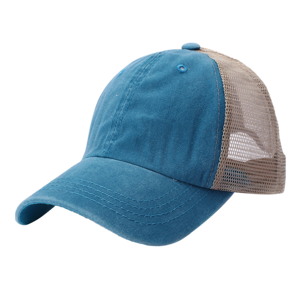 Casquettes de Baseball pour hommes | Casquettes unisexe femmes extérieur, chapeaux coton de chapeaux Patchwork maille réglable Hip Hop casquette décontracté