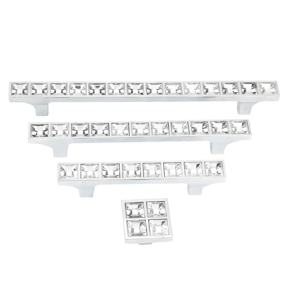 Europejski styl diament kryształ klamka robić drzwi szafka kuchenna ze stopu cynku ciągnie gałki robić szuflady meble uchwyt sprzętu robić drzwi