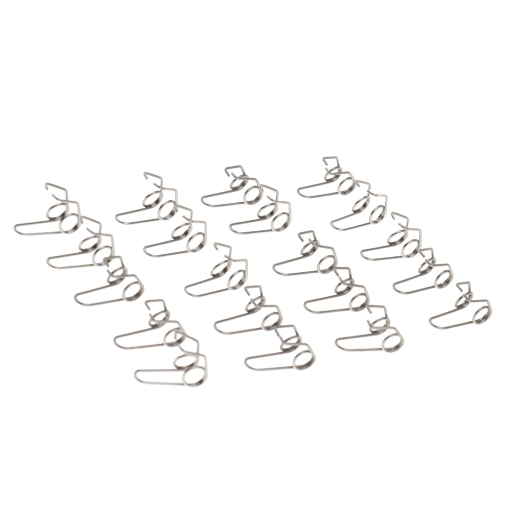 20x Trumpet Water Key Waterkey Spit Value Spring for Brass Instrument Parts