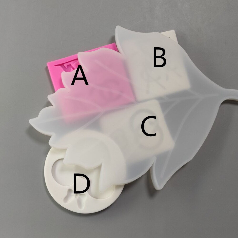 Mini Brand Logo Silicone Mold DIY Fondant Chocolate Cake Mould Cake Decorating Tools Kitchen Baking Accessories