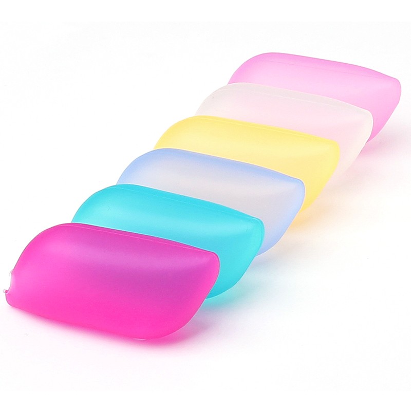 Silicone Toothbrush Head Cover Brush Cap Case Portable Travel Hiking Camping for Travel Set Hotel Toothbrush Head Protector