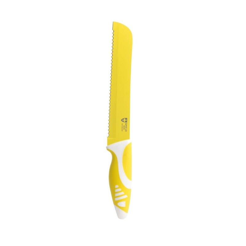 Swiss Touch Cuchillos de Cocina Switzerland Set 8 Piezas, Muy resistentes, No se oxidan, Muy Ligeros y de Fácil usar