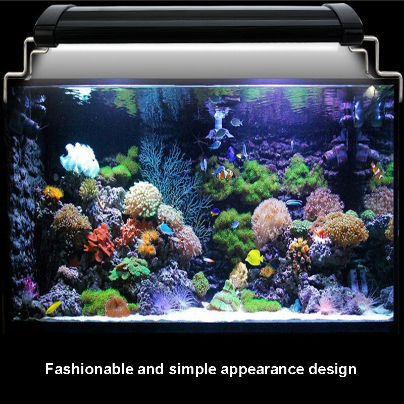 30-50 Cm 5 Kleuren Vissen Licht Aquarium Led Verlichting Verlichting Lampe Volledige Spectrum Aquarium Lamp Voor Aquarium