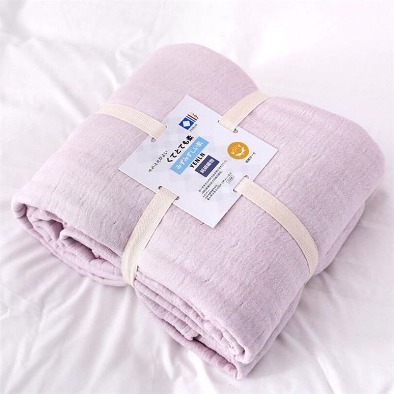 Narzuty pikowane lato moda styl bawełna gaza rzuć koce na pościel kołdra na narzuta na sofę 200*230cm