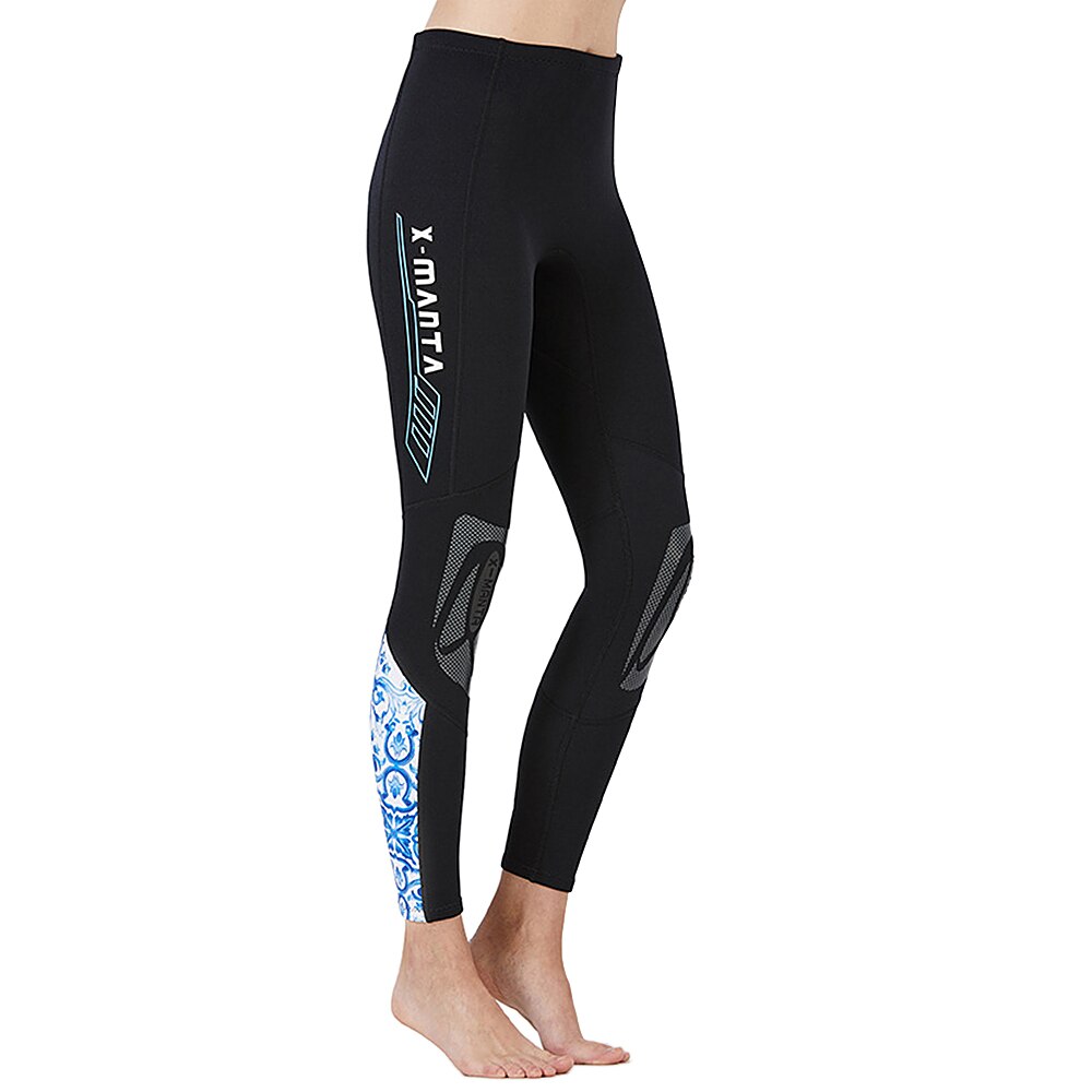 Leggings de plongée en néoprène 3mm pour femmes/hommes, pantalon serré de plongée en apnée et de surf, chaleur épaissie et protection solaire