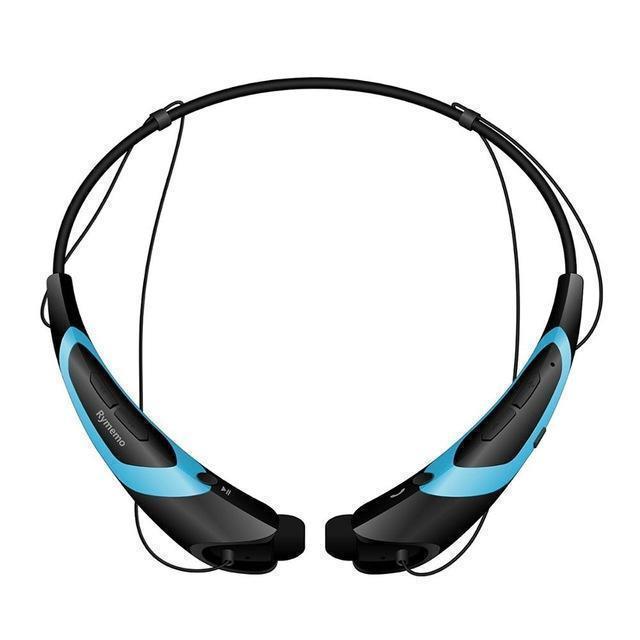 Sports Bluetooth Headset HBS760 Wireless Stereo Neck Hanging Bluetooth Headset V4.1 Headphone Neck Hanging High Fidelity Call: black