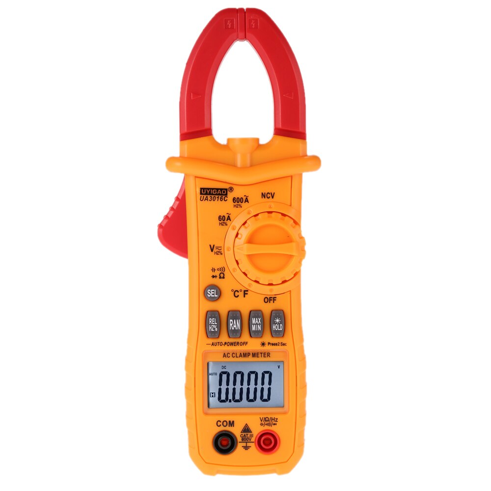 Digital Multimeter Clamp Meter Electronic AC/DC Voltage Tester Current Tongs Resistance Temperature Frequency Diagnostic-tool