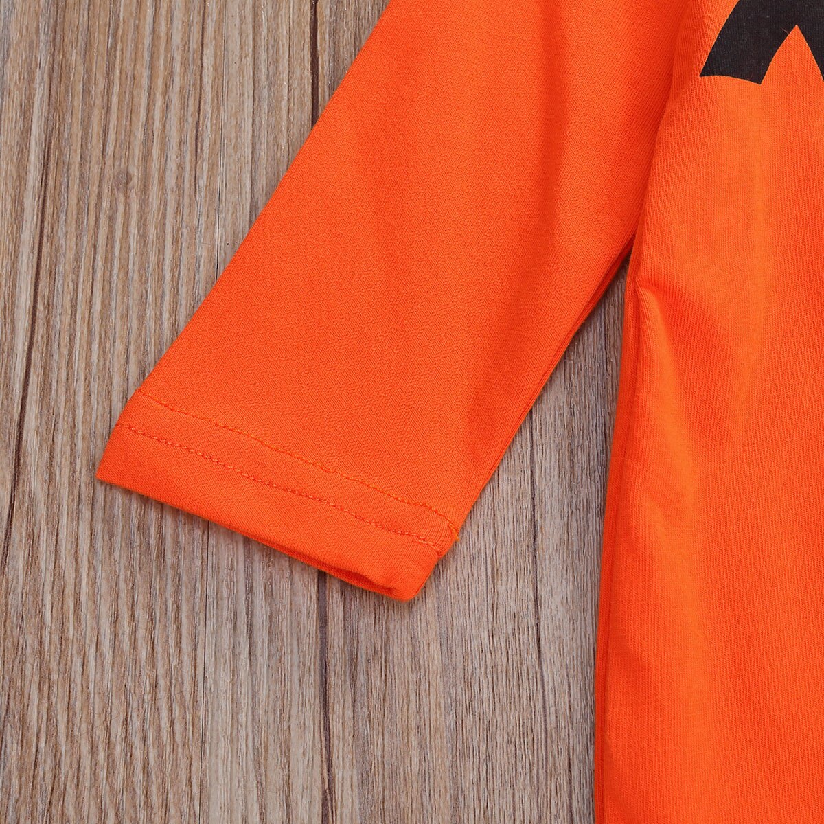 Herfst baby jongens meisjes halloween footies hoeden 2 stuks lange mouwen ruches cartoon pompoen print outfits