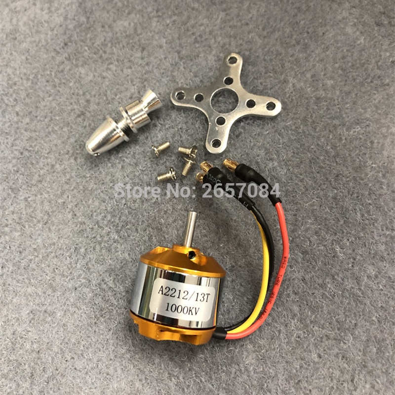 2212 A2212 1000KV Brushless Motor 30A ESC Motor Mount 1060 Propeller SG90 9G Micro Servo for RC Fixed Wing Plane Helicopter