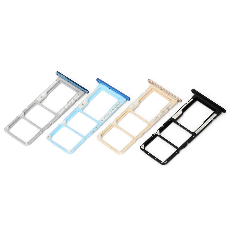 Redmi 7a simkort adaptere til xiaomi redmi 7a skuff sokkel holder holder telefon erstatte reparasjonshus deler