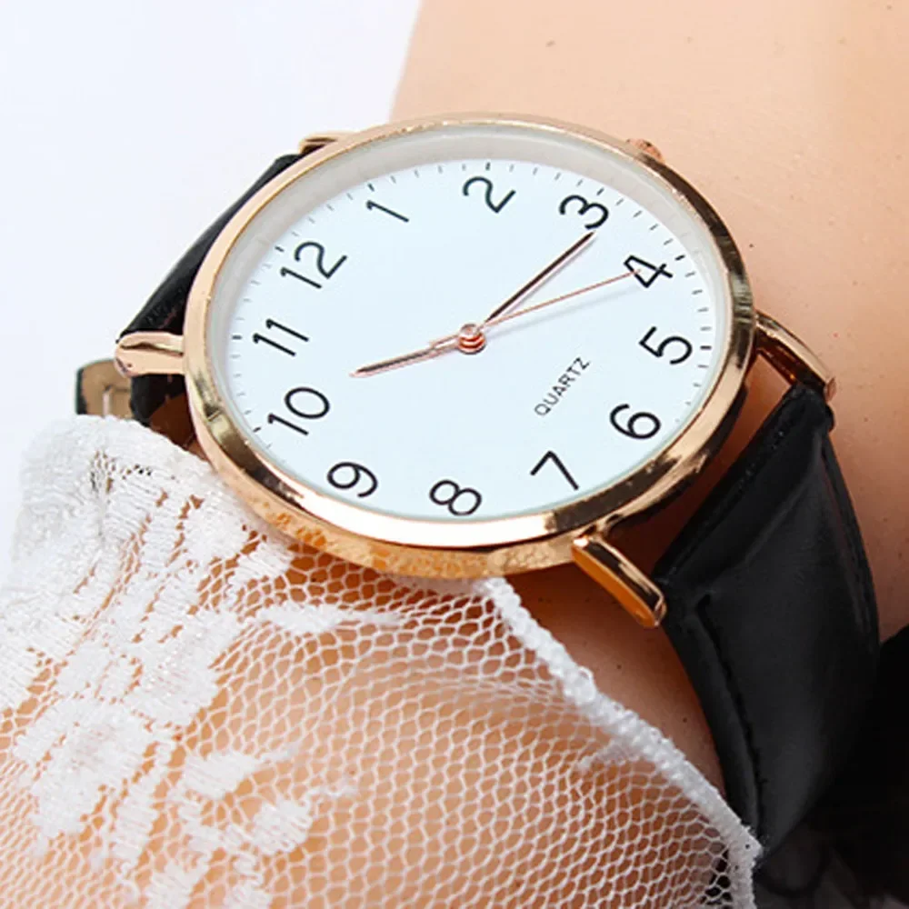 In Quarz Armbanduhren Für Männer Einfache Business Leder Quarz Armbanduhr Business Quarz Armbanduhr Reloj Mujer