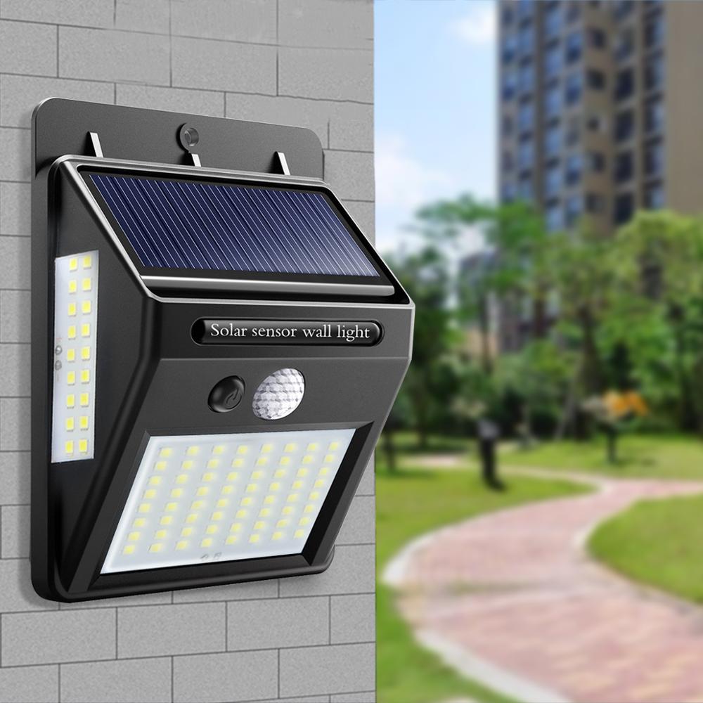 Tuin Solar Power Led Path Light Motion Sensor Solar Lamp Outdoor Garden Night Verlichting Veiligheid Lamp Wandlamp Waterdicht