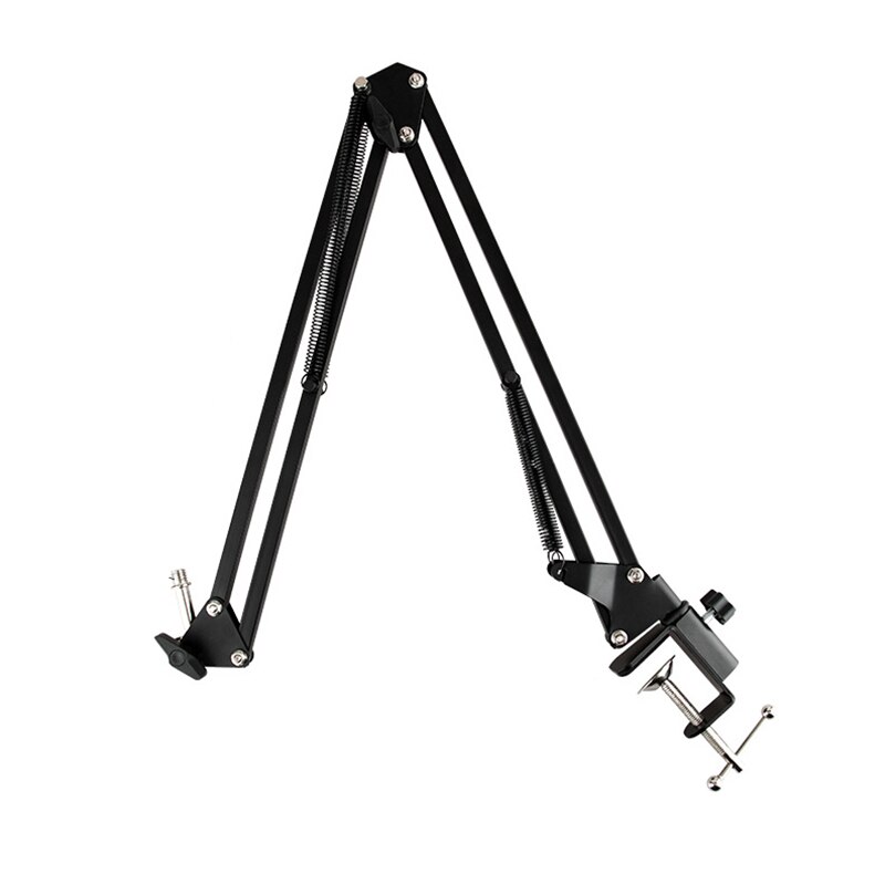 BM800-Kit de micrófono con condensador, micrófono con soporte en voladizo PARA Karaoke, grabación de estudio móvil para PC: Only stand