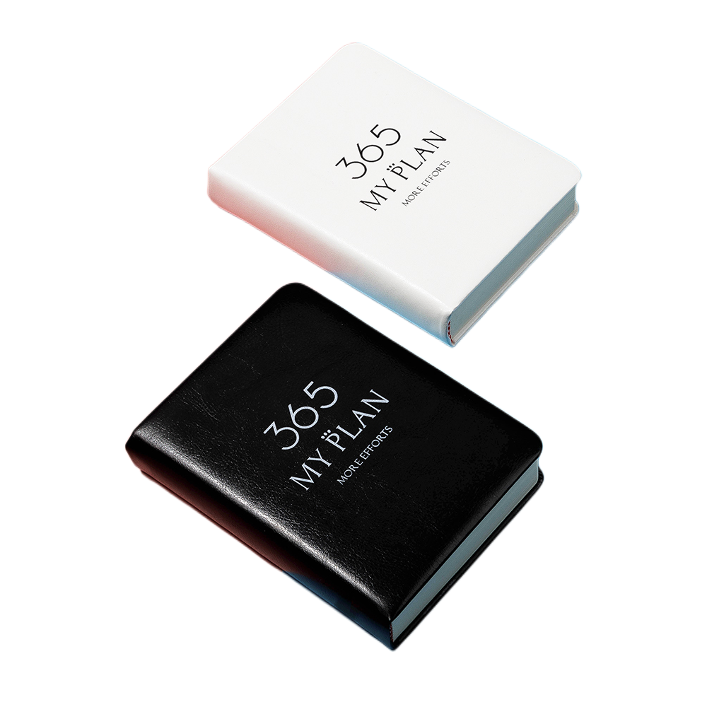 365-dagen Mijn plan Agenda Boek Notitieboekje Studentenplan Notitieboekje Zak Eenvoudig notitieboekje Draagbaar dagelijks plan Agenda Planner Organisator