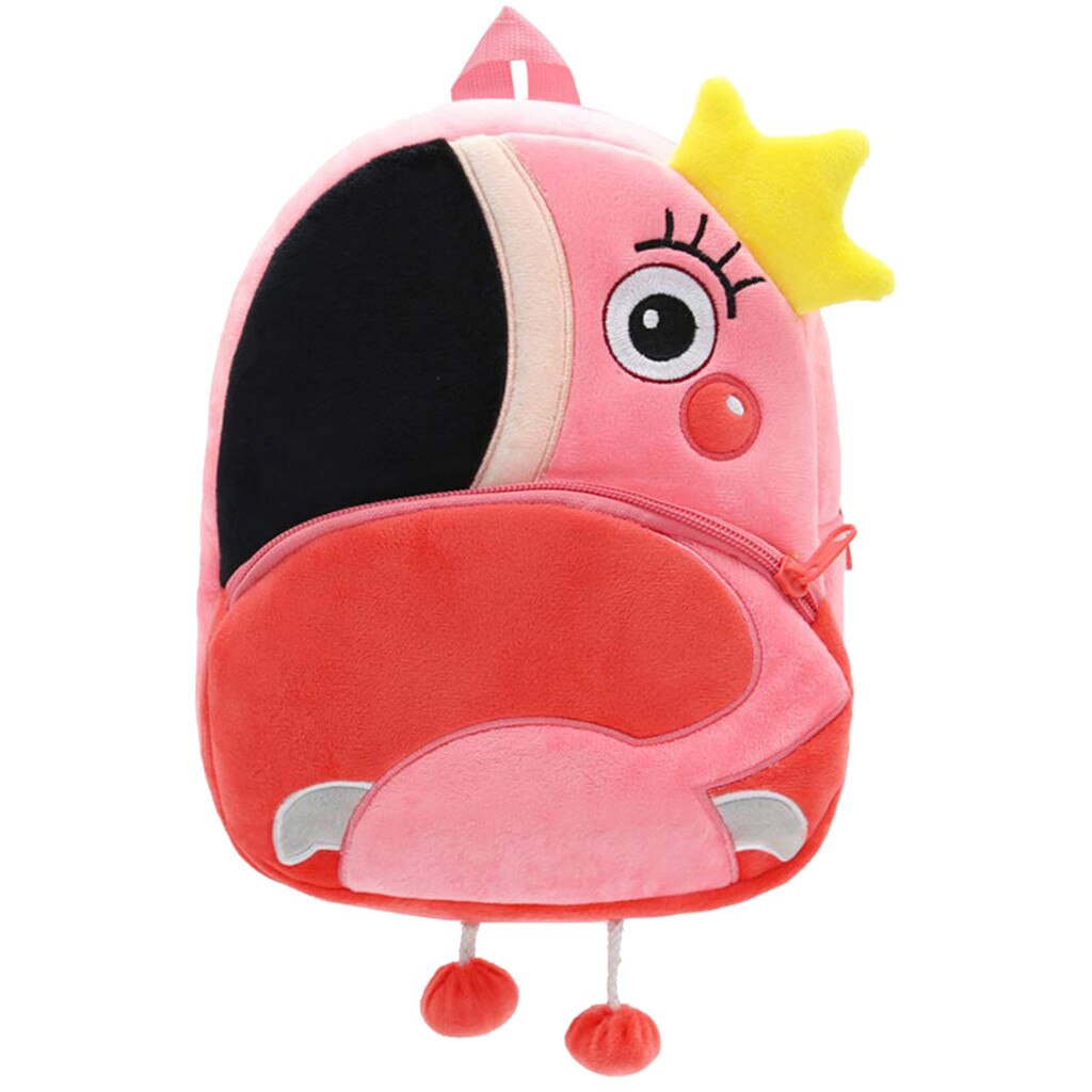 Brinquedo Do Bebê Mochila Jardim De Infância Mochila de Estudante dos desenhos animados Crianças Mochilas De Pelúcia Crianças Bonitos Sacos De Escola Para Meninos Das Meninas mochila: B