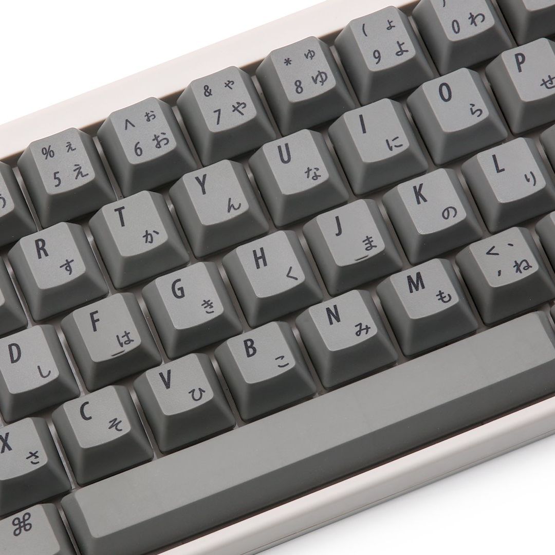 KBDfans pojemność elektrostatyczna klawiatura japońskie klawisze