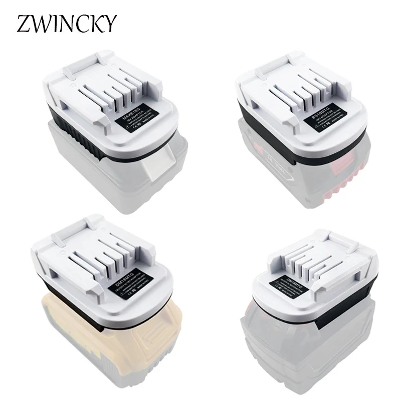 For Makita/Dewalt/Bosch/Milwaukee 18V 20V Battery Convert To For Makita G Series Battery BL1813G BL1815G Tools Adapter Converter