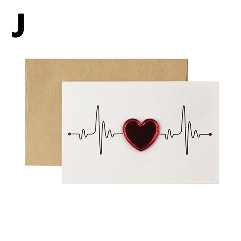 Miłość pocztówka zaproszenie na ślub pozdrowienia kartki z kopertą walentynki strona dekoracji słodkie opakowanie na prezent dostaw: 10