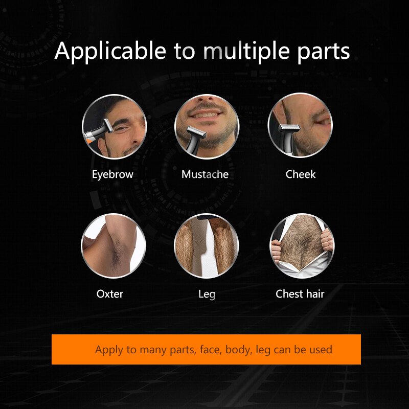 Kemei golarka elektryczna tłokowa golarka robić brody wodoodporna elektryczna maszynka robić golenia mężczyzn maszynka robić golenia pielęgnacja twarzy