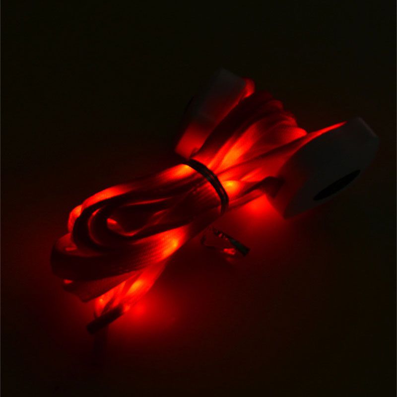 Night Mode Usb Opladen Shine Led Change Lichtgevende Schoenveter Club Party Lichtgevende Glow Light Up Strap Droppingship