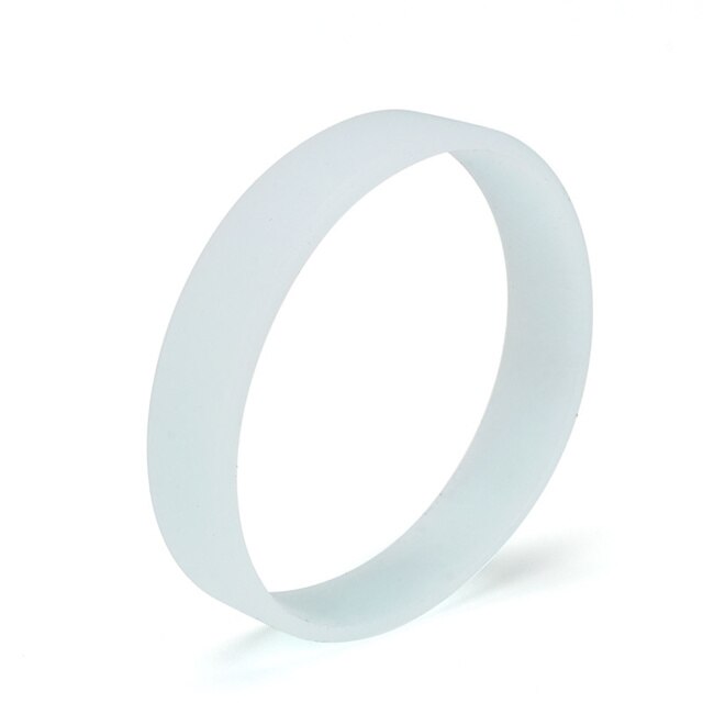 50pcs Glow in the Dark Power Silicone Bracelets Luminous Hologram Rubber wristband Men Women Teens Friendship Bangle: light blue / adult 202x12x2 mm