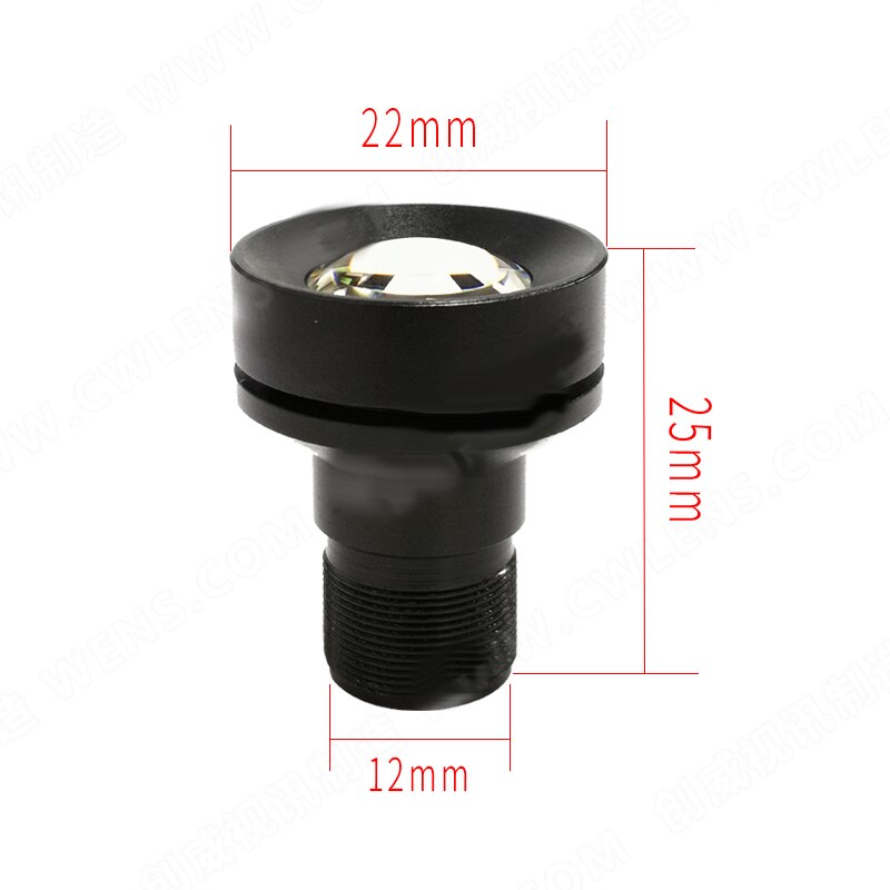 6mm CCTV lens M12 mount low lux starlight F1.2 1:1.2 big aperture lens