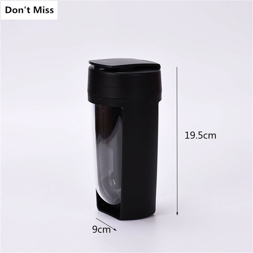 Shaker Fles met Blender Bal Sport Water Flessen Creatieve Drinken Camping Tour Eiwit Shaker Fles 550 ml Plastic Drinkware